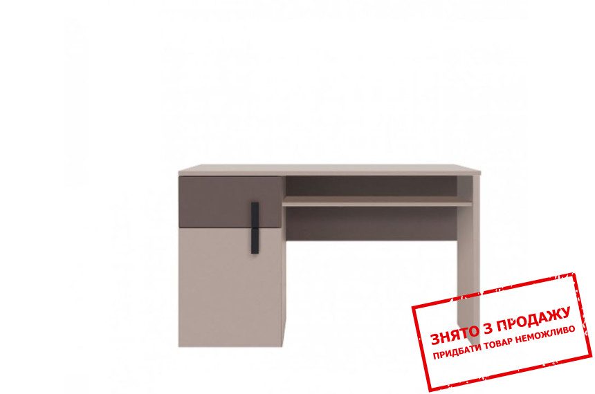 Стіл комп'ютерний, письмовий Нікко 1D1S Гербор