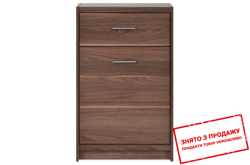 Комод Опен KOM1D1S Гербор 1-дверний з 1 шухлядою Горіх каліфорнійський