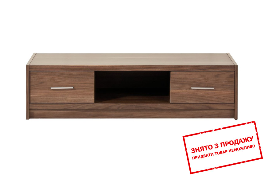 Тумба під ТВ Опен RTV120 Гербор з 2 шухлядами Горіх каліфорнійський