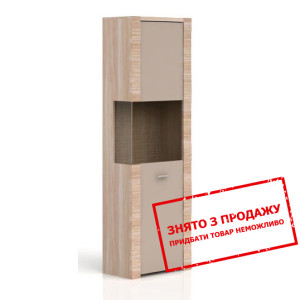 Вітрина Рафло Горіх Сальов/Сірий глянець REG1W/19/...