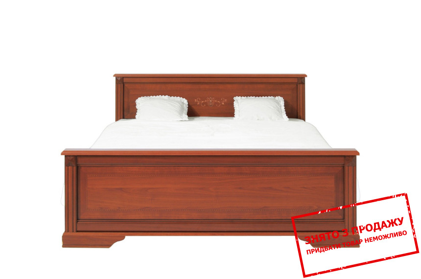 Ліжко (з ламелями) Стиліус NLOZ160 БРВ двоспальне Черешня антична