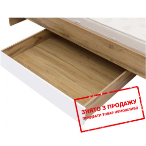 Ящик для ліжка Злата / Zele SZU БРВ Дуб вотан/біли...