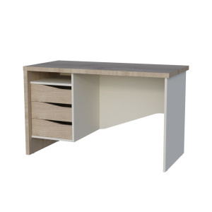 Стіл комп'ютерний Connect 4 Intarsio з 3 шухлядами...