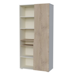 Шкаф с открытыми полками Connect A Intarsio 1-двер...