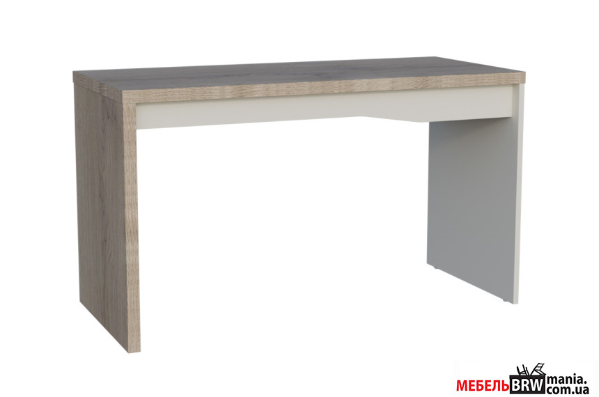 Стіл комп'ютерний Connect C Intarsio Дуб кремона котта/стоун бейж