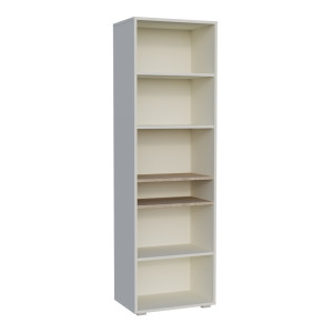 Шкаф книжный Connect F Intarsio Дуб кремона котта/...