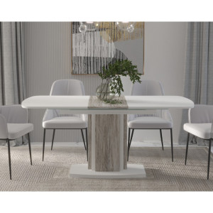 Стол раскладной Fenix Intarsio 140x80/180 Артвуд т...