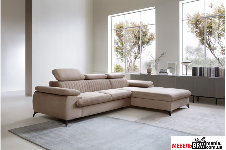 Диван кутовий розкладний БЕЛТ М / BELT M на ніжках