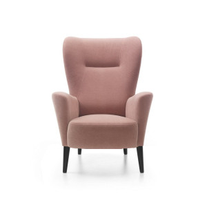 Кресло мягкое НЕКСТ / NEXT черные ножки...