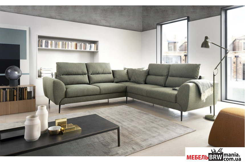 Диван кутовий розкладний КУАТРО / QUATTRO на ніжках