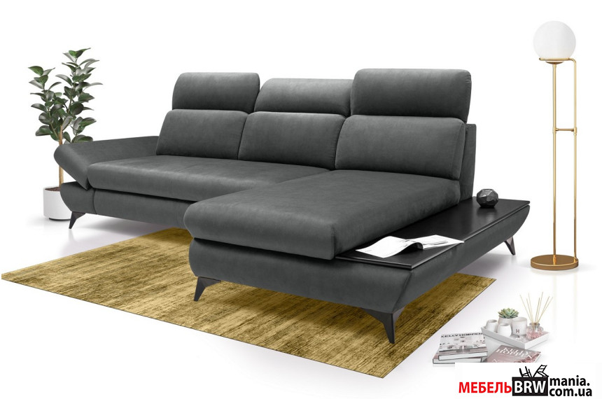 Диван кутовий розкладний ТІТАН / TITAN на ніжках