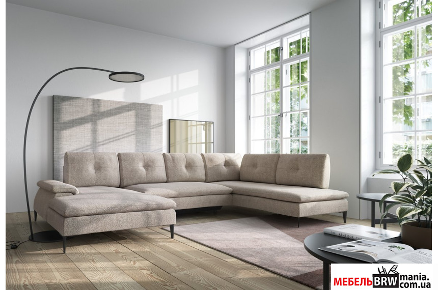 Диван угловой раскладной ЗОНДА У2 / ZONDA U2 на ножках