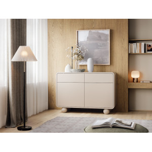 Комод Perfect Home Альбион / Albion KSZ108 2-дверный с 2 ящиками Кашемир
