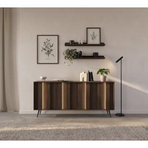Комод с подсветкой Perfect Home Амаро / Amaro 4D/1...