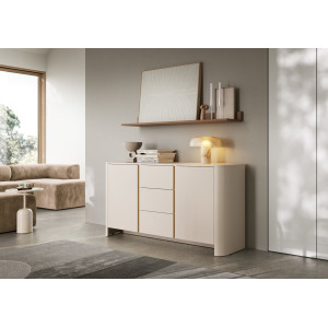 Комод Perfect Home Бари / Bari KSZ168 2-дверный с 3 ящиками Кашемир