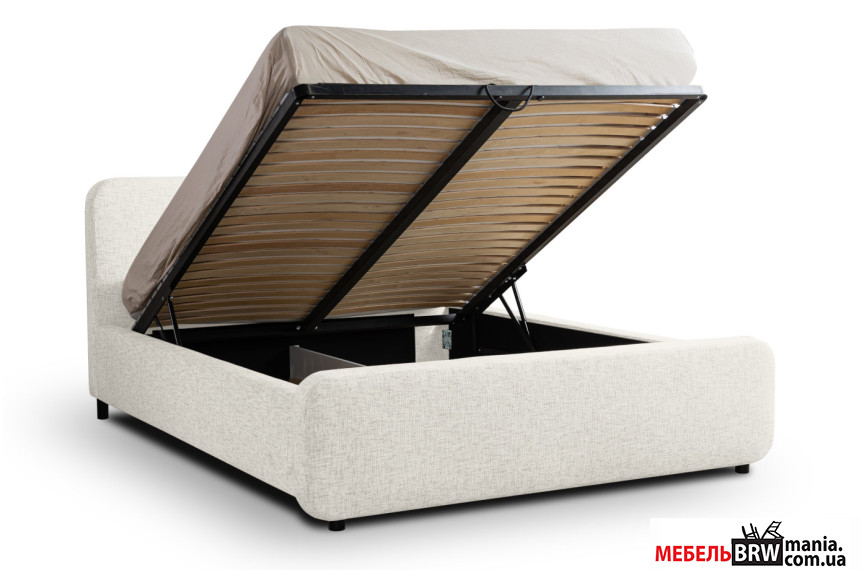 Ліжко (з підйомним механізмом) Хоган / Hogan 160x200 Perfect Home з м'яким ізголів'ям двоспальне