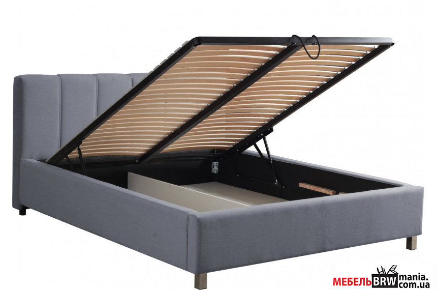 Ліжко (з підйомним механізмом) I / I 160x200 Perfect Home з м'яким ізголів'ям двоспальне