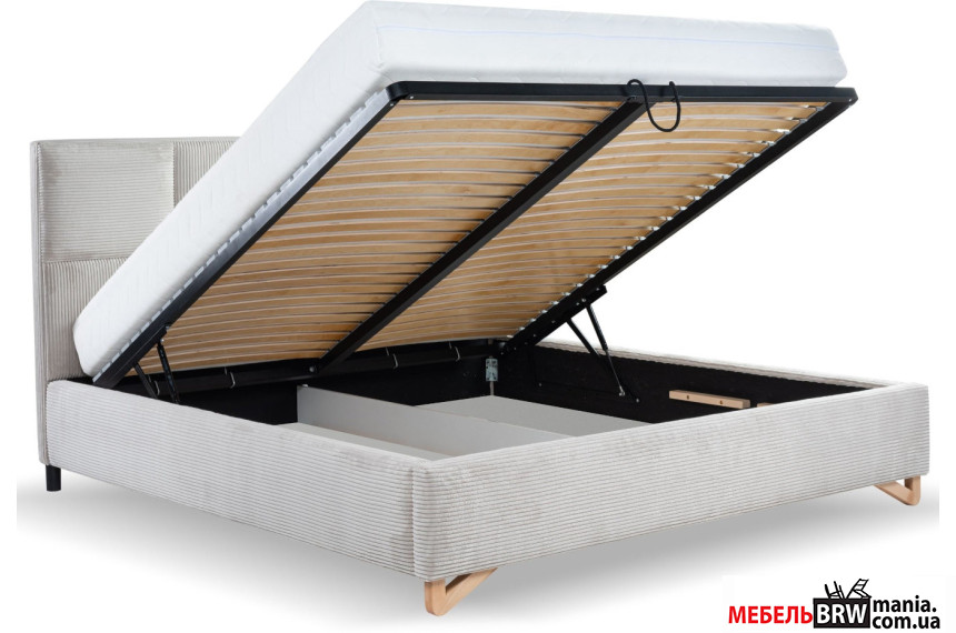 Ліжко (з підйомним механізмом) Софія / Sofia 160x200 Perfect Home з м'яким ізголів'ям двоспальне