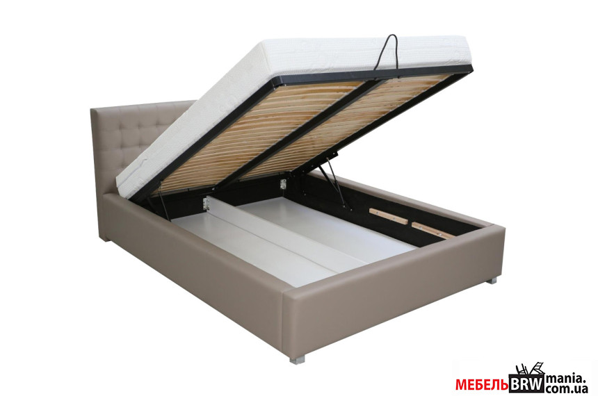 Ліжко (з підйомним механізмом) V / V 160x200 Perfect Home з м'яким ізголів'ям двоспальне