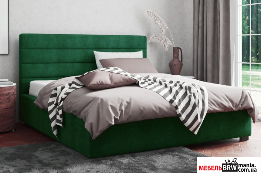 Ліжко (з основою під матрац) Версо / Verso 160x200 Perfect Home з м'яким ізголів'ям двоспальне