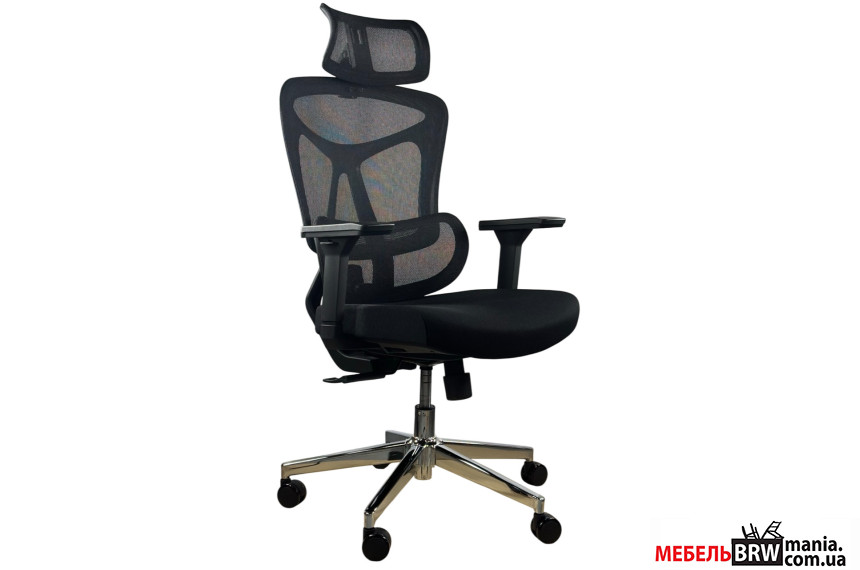 Кресло офисное/компьютерное эргономичное премиум HQOC-13AM Perfect Home Черный