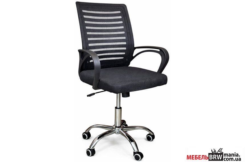 Кресло вращающееся компьютерное/офисное OC-618 Perfect Home Черный