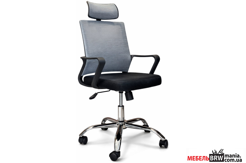 Кресло офисное/компьютерное OC-8330M Perfect Home Cерый