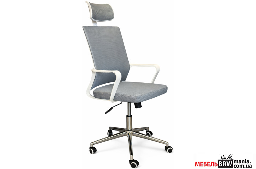 Кресло офисное/компьютерное OC-8330W Perfect Home Серый