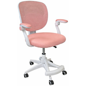 Кресло вращающееся детское OC-939 Perfect Home Роз...