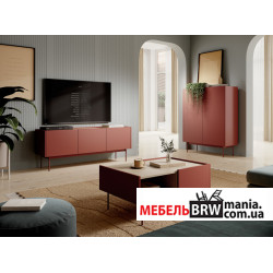 Модульная гостиная Color Керамик ред Perfect Home