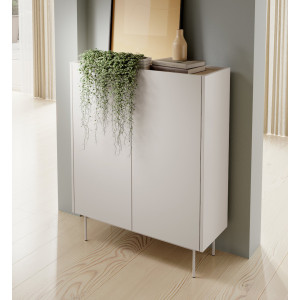 Комод высокий Perfect Home Колор / Color KD97 2-дверный Кашемир