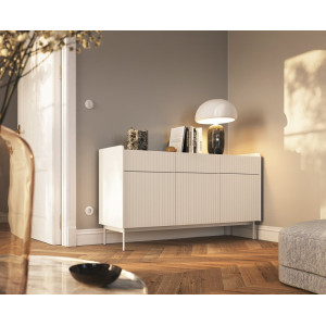 Комод Perfect Home Левел / Level 3D3S/153 3-дверный с 3 ящиками Беж/дуб сканди