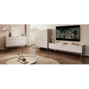 Стінка у вітальню Perfect Home Левел / Level A Беж...