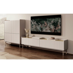 Стенка в гостиную Perfect Home Левел / Level B Беж...