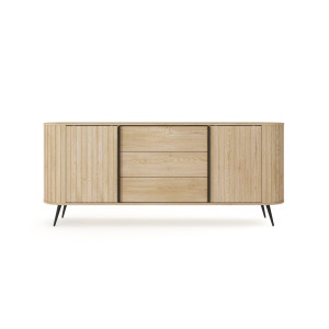 Комод Perfect Home Лови / Lovi 2D3S/196 2-дверный с 3 ящиками Дуб кремона