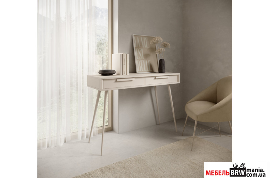 Стол туалетный Perfect Home Мавера / Mavera 2S/110 с 2 ящиками Кашемир