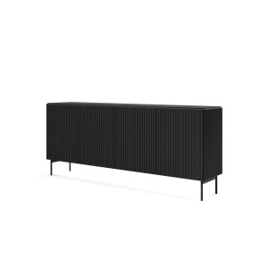 Комод Perfect Home Мути / Muti 4D/195 4-дверный Черный