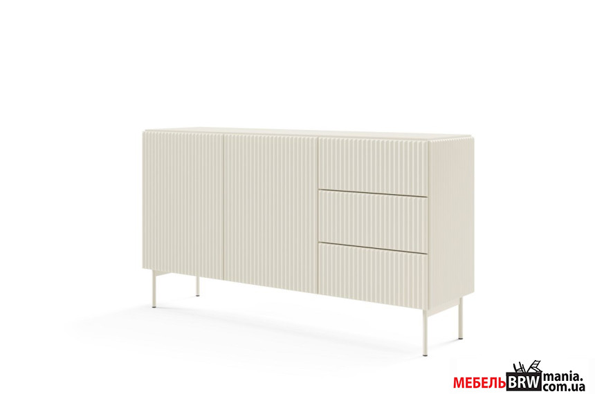 Комод Perfect Home Мути / Muti 2D3S/147 2-дверный с 3 ящиками Кашемир