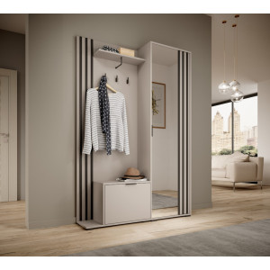 Прихожая с зеркалом Perfect Home Нелли / Nelly 2-д...
