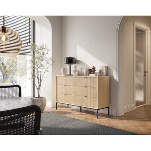 Комод Perfect Home Нова / Nova NKS154 з 3 шухлядам...
