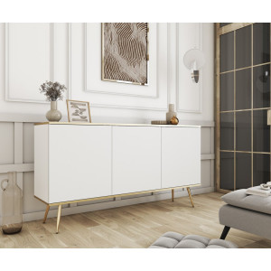 Комод Perfect Home Оро / Oro K160 3-дверный с золо...