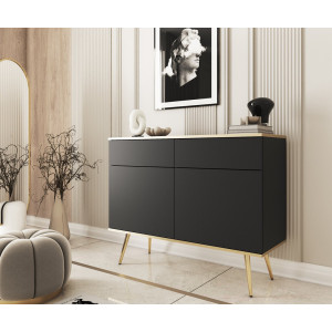 Комод Perfect Home Оро / Oro KSZ107 2-дверный с 2 ...