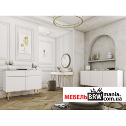 Модульная гостиная Oro Белый Perfect Home