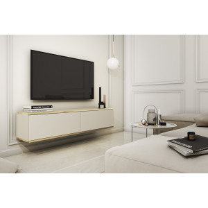 Тумба под ТВ навесная Perfect Home Оро / Oro RTV13...