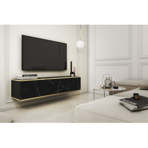 Тумба под ТВ навесная Perfect Home Оро / Oro RTV13...