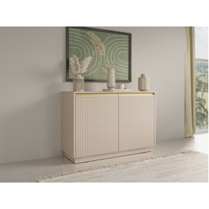 Комод Perfect Home Роял / Royal K104 2-дверный Бежевый