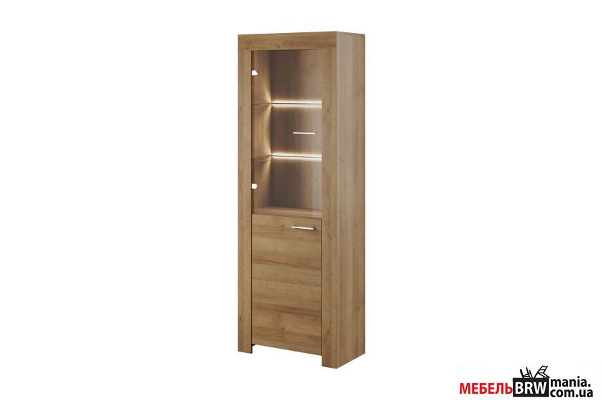 Вітрина Perfect Home Скай / Sky SWT70 2-дверна Дуб рів'єра