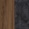 Дуб ліворно/бетон темний
