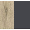 Дуб санремо світлий/антрацит