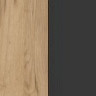 Дуб золотий/антрацит